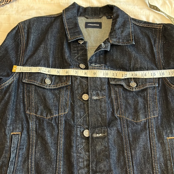 J Crew Denim Jean Jacket , dark indigo wash, women’s size small, EUC - Picture 10 of 12